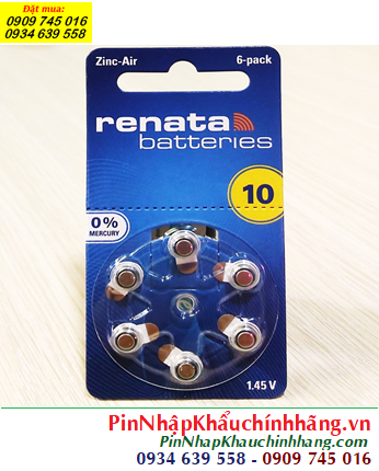 Renata ZA10, PR536 _Pin máy trợ thính Renata ZA10, PR536 /Pin máy điếc Renata ZA10, PR536 |CÒN HÀNG
